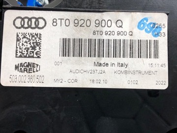 фото thumb №5, Спідометр  audi a5 8t 8t0920900q 2.0 170km 07-17