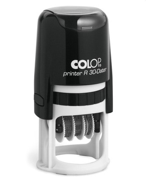 Штамп COLOP PRINTER R30 DATE STAMP с ластиком 30 мм