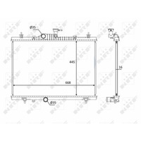 фото thumb №1, Радиатор wody renault koleos i 08-13 2.5 2.0