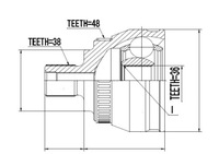 фото thumb №2, Шарнір зовнішній vw phaeton 02-