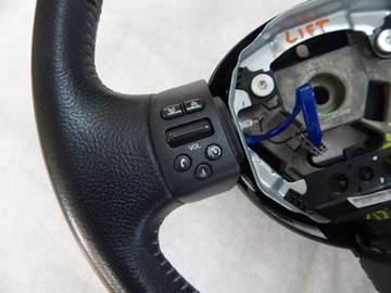 фото thumb №11, Nissan micra k12 рестайлінг - кермо шкіра круїз-контроль оригінал