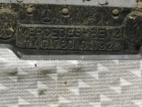 фото thumb №5, Защита резиновый элемент люк правая левая mercedes w126 w140 1407800292 1407800192