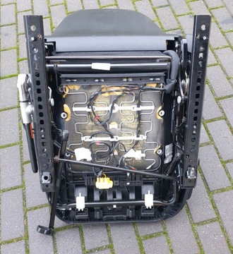 фото thumb №9, Mercedes slk r171 сидіння правий перед переднє шкіра з підігрівом szyja оригінал