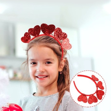 Повязка на голову Love с сердечком на День святого Валентина Bopper Pop