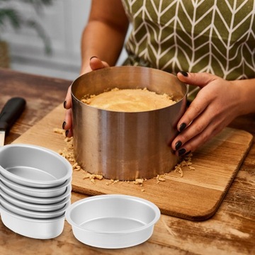 Овальная форма для торта Форма для торта Ракушки 10 шт.