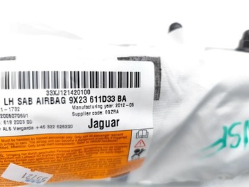 фото thumb №7, Jaguar xf повітряна подушка подушка безпеки сидіння перед лівий 2012 салон 4/5dr