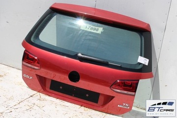 фото thumb №9, Vw golf 7 vii универсал la3x зад бампер задний + крышка багажника + лампы лампа