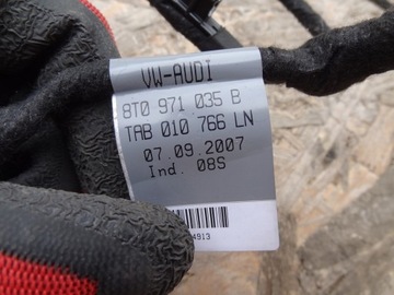 фото thumb №3, Жгут установка дверь крышка зад 8t0971035b a5 s5