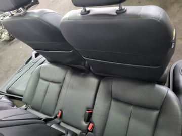 фото thumb №15, Nissan x-trail t32 сидіння диван боковина сидіння обшивки чорна шкіра uk