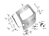 фото thumb №2, Ручка крышки багажника mercedes wiele modeli