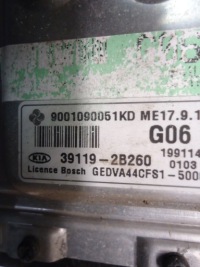 фото thumb №5, Kia ceed 1.4 16v бортовой компьютер двигателя корпус фильтра 39119-2b260 28110-1h050