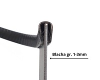 фото thumb №5, Прокладка краевая zbrojona, защита край typ "u" na кромка gr. 1-3mm