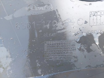 фото thumb №7, Ford fiesta mk6 рестайлінг спойлер накладка бампера зад