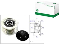 фото thumb №1, Ina535 0144 10 колесо пасове генератора fiat