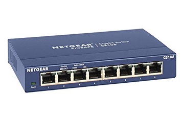 Коммутатор NETGEAR GS108GE 8xLAN