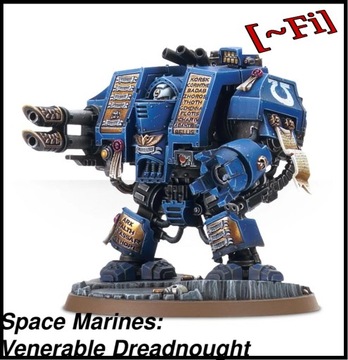 Warhammer 40k Космодесантник Почтенный Дредноут