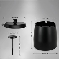 фото thumb №6, Попільничка стояча з протипробуксовочна основа do використання na зовні