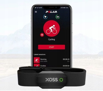 Датчик сердечного ритма XOSS Garmin Bluetooth ANT Монитор сердечного ритма