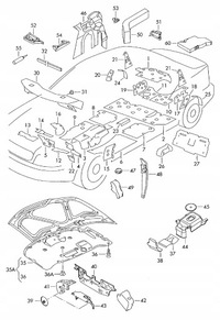фото thumb №11, 4f0863825d шумоизоляция капот подкрылок audi a6 c6