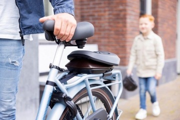 Сиденье в ряду. Bobike Junior ONE черный/темно-серый