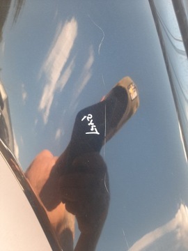 фото thumb №8, Крыло правый перед volvo s40 ii v50 рестайлинг годы 2007-2012 чёрный