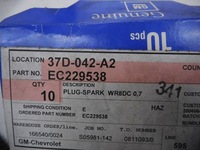 фото thumb №7, Свічка запалювання chevrolet aveo оригінальний номер ec229538