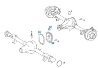 фото thumb №1, Набор крышки заднего мост sprinter w906 5t