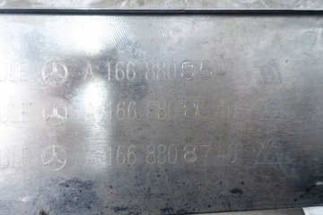 фото thumb №13, Хром спойлер бампера перед mercedes ml w166