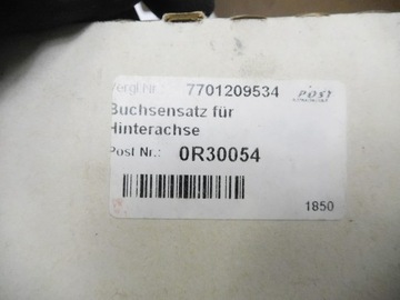 фото thumb №15, Laguna ii втулки балка зад 7701209534 оригинал fv