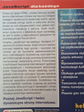 JAVASCRIPT DLA KAŻDEGO - STRONY INTERNETOWE /128