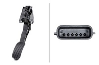 фото thumb №2, Педаль прискорення renault master iii 2.3d 02.10- hella