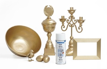 WEICON Gold Spray 400мл качественный и эффективный спрей по металлу