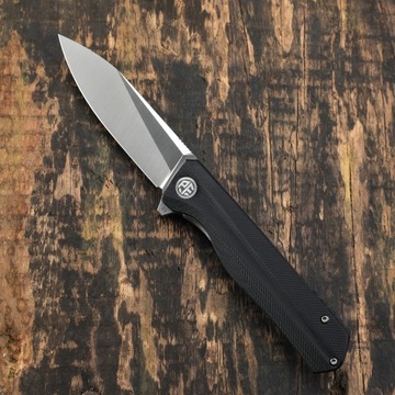 Модель PF818BS Складной нож Steel Flipper, черный
