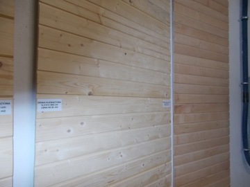 Обшивка ель, фасадная доска 1 сорт. 1,4х9х300см. 47 зл/1 м2