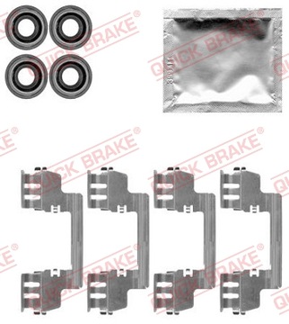 фото thumb №2, Qb набір монтажний гальмівні колодки перед chrysler 300 c