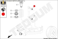 фото thumb №9, Втулка рычага p407 00210251/ted tedgum