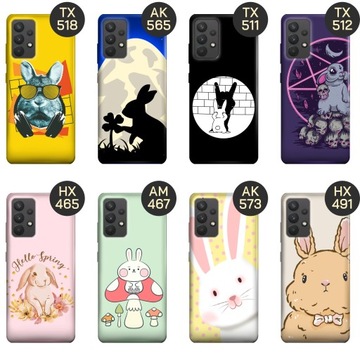 ЧЕХОЛ ДЛЯ SAMSUNG GALAXY A32 4G PATTERNS RABBIT HARE BUNNY КРЫШКА КОРПУСА