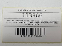 фото thumb №10, Подушки безопасности подушка безопасности подушка ssangyong korando iii 3 europa чёрные