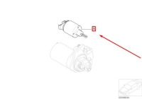 Mini cooper r50 r53 електроклапан стартер 1517332 12411517332 оригінальний Доставка, фото thumb
