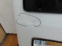 Купить Дверь левый задняя opel combo d doblo ii с стекло белый, фото thumb