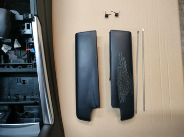 фото thumb №12, Подлокотник туннель mercedes w212 рестайлинг универсал чёрная derma