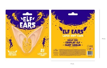 ELFA EARS мягкий латекс универсальный HALLOWEEN