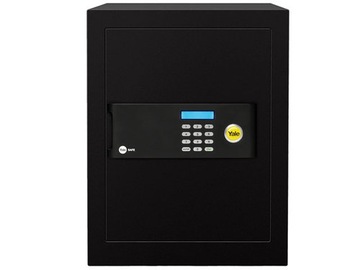 YSB/400/EB1 Черный Вместительный сейф для офиса и дома с кодом