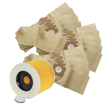 FILTR WORKI 15x DO ODKURZACZA KARCHER MV3 WD 3.200
