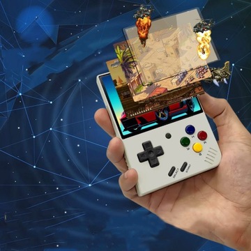 ПОРТАТИВНАЯ ИГРОВАЯ КОНСОЛЬ MIYOO Mini + Linux, 128 ГБ, Wi-Fi, 15 000 ИГР