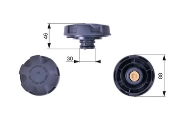 фото thumb №2, Gates кришка радіатор