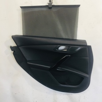 фото thumb №1, Оббивка двері лівий зад шкіра peugeot 508 sw