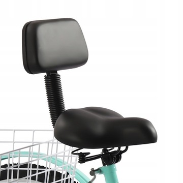Трехколесный велосипед TRIKE 24 INCH для взрослых, 7 скоростей, бирюзовый