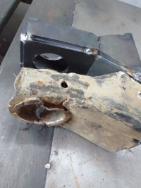 Кронштейн верхнього важеля dana 30 jeep xj zj 5mm!! Зі Шроту, фото thumb