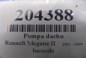 фото thumb №6, Renault megane ii насос дах
